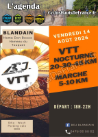 10ème VTT nocturne BCJ Blandain